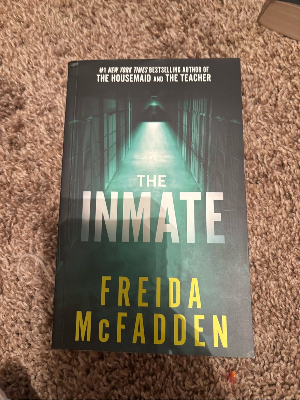 The Inmate- Paperback book- Frieda McFadden